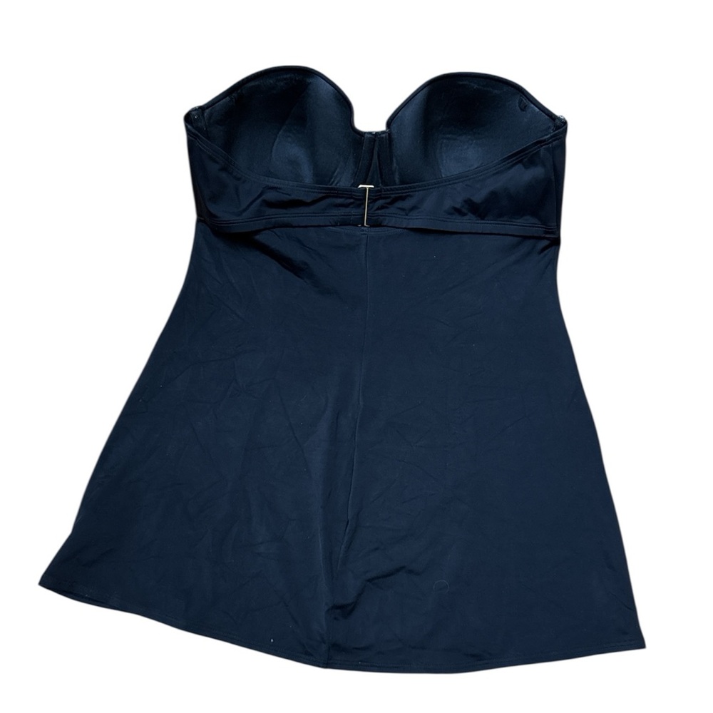SPANX Black Boostie Tankini Swim Top with Underwire Support - Picture 3 of 6